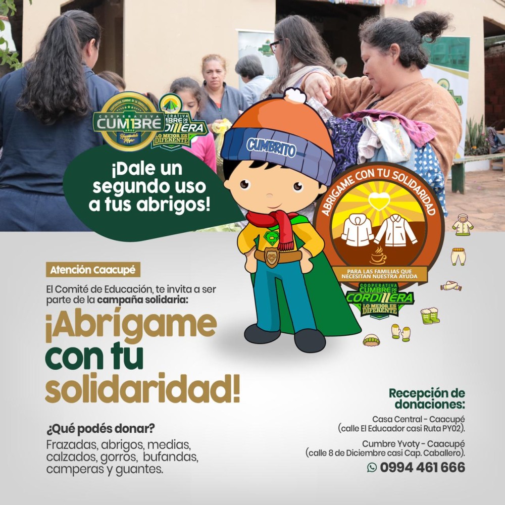 “Abrígame con tu Solidaridad”